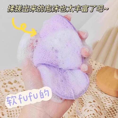 水滴手套洗脸扑海绵洁面扑深层清洁擦脸美容院专用搓脸泥膜清洁器