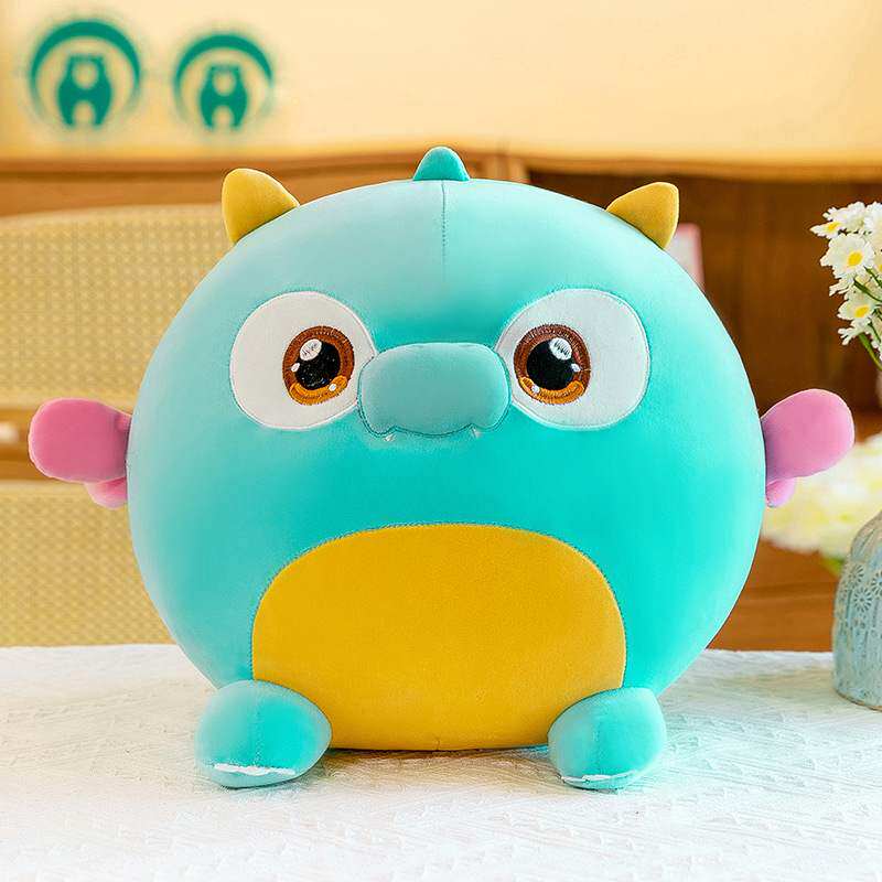 新款 兜兜龙毛绒玩具抱枕卡通小动物公仔儿童玩偶女生压床娃娃