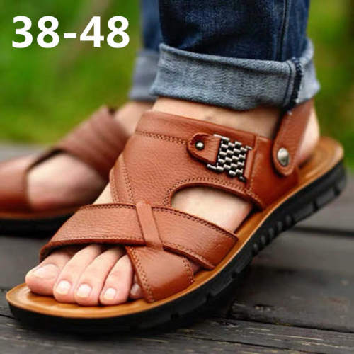 胜达衣 男士凉鞋跨境大码 沙滩鞋sandal slippers鞋 现货速发