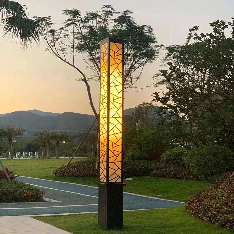 景观灯户外灯led方形景观灯柱3米太阳能庭院灯小区广场公园路灯