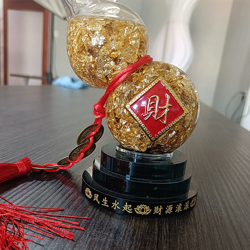 金箔葫芦招财福禄摆件