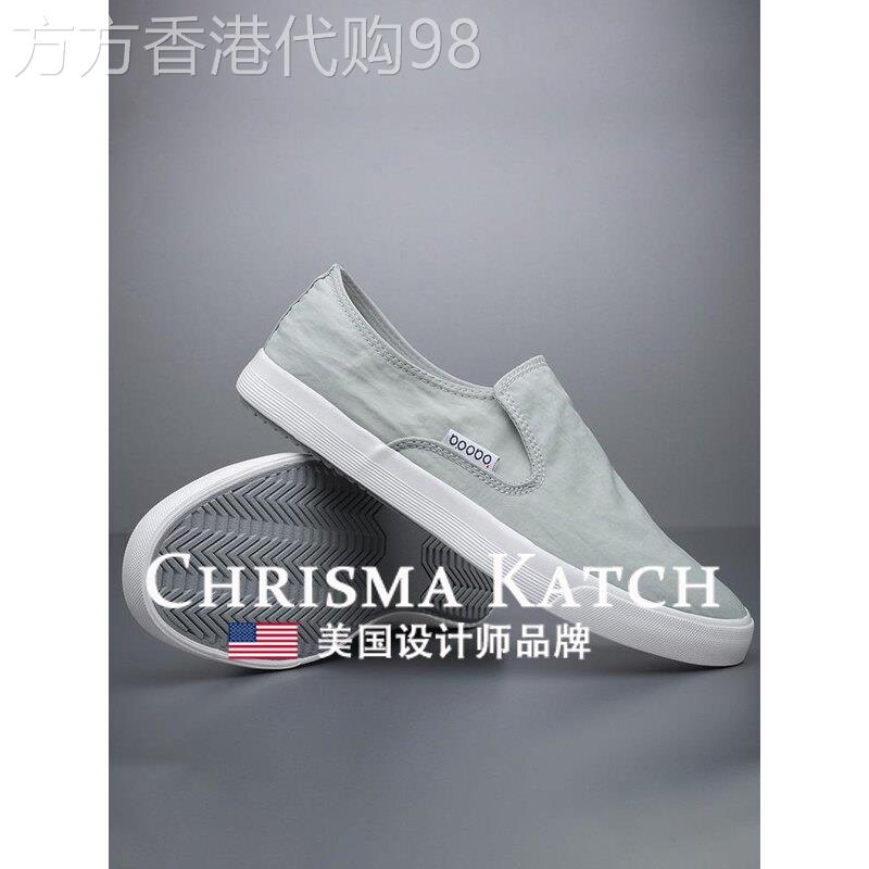 出口美国⭐Chrisma Katch~帆布鞋软底老北京透气休闲布鞋男乐福鞋