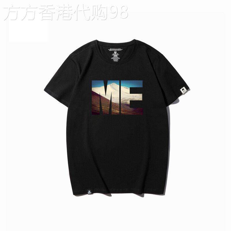 香港IT代购加大版t恤港风男短袖肥佬宽松胖子休闲运动半袖学生上
