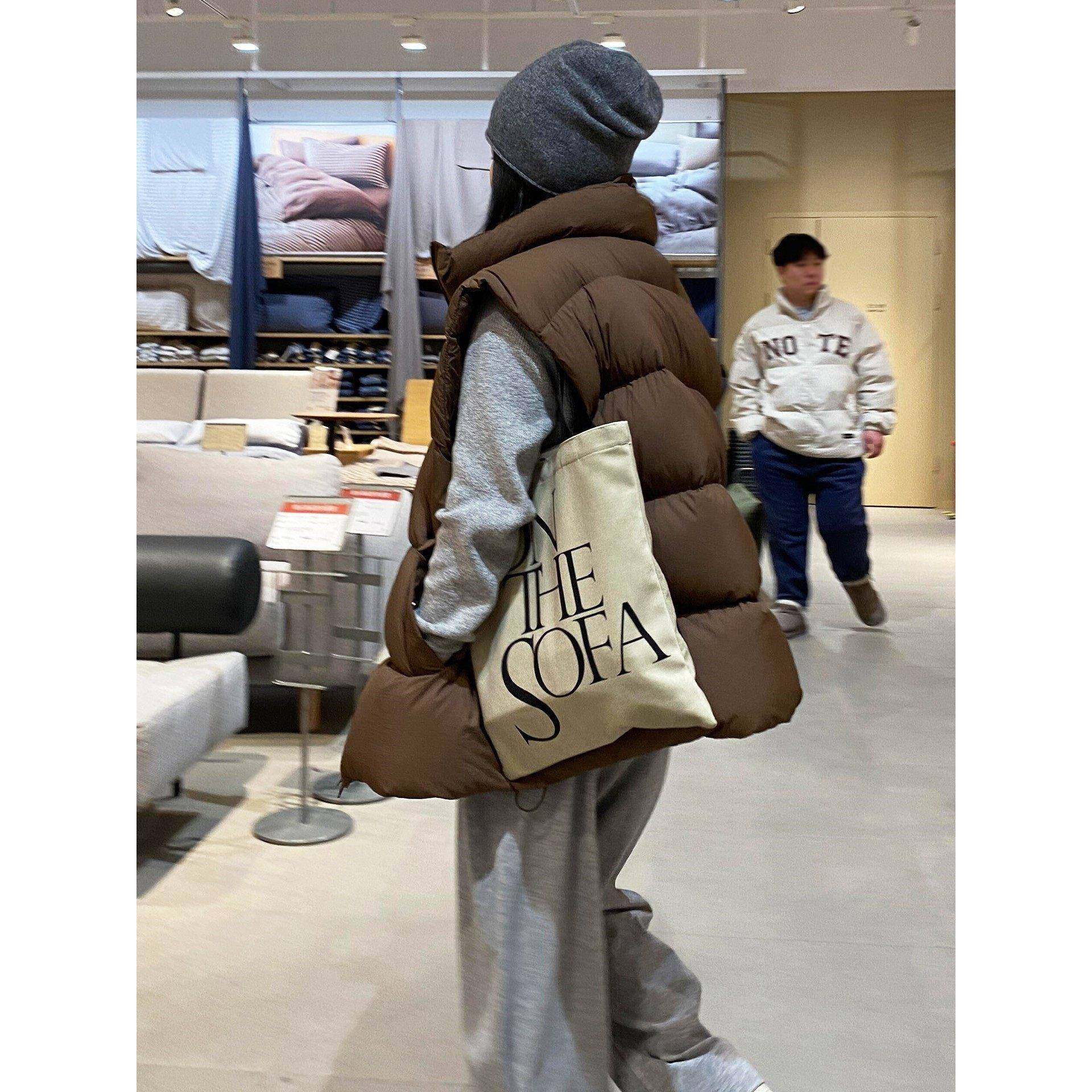 2025秋冬新款羽绒马甲女款外穿时尚坎肩背心宽松大码马夹外套