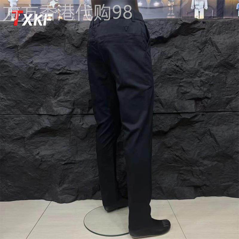 高端商务休闲西裤男士2025新款春秋冬季男裤小脚直筒西装裤子男款