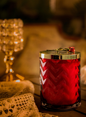 法国COTE NOIRE香薰蜡烛波纹杯600g高端小众家居香氛生日礼物摆件