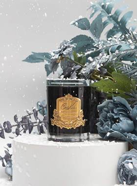 法国COTE NOIRE新款 金标系列185g 香薰蜡烛家居生日礼物香氛摆件