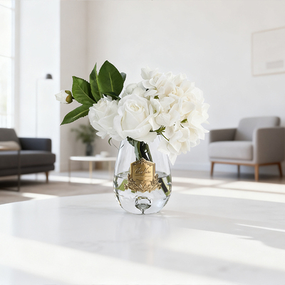 COTE NOIRE 法国香氛花新朝露玫瑰绣球花束家居香薰礼物轻奢