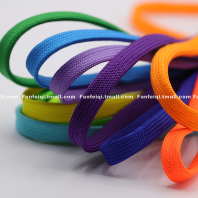 梵菲奇鞋带适配运动厚底松糕鞋内增高拼色休闲运动小白鞋带深紫色