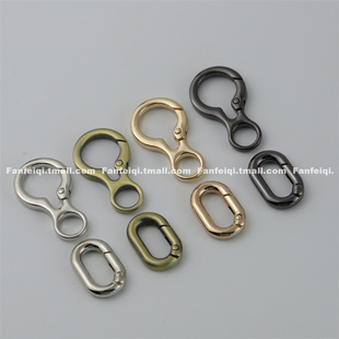 卡包改造1955马鞍包肩带可调节斜挎腋下钥匙扣勾扣弹簧圈环扣简约