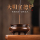 苏工紫铜香炉纯铜香炉家用供奉上香全铜宣德炉大号檀香熏香炉铜炉