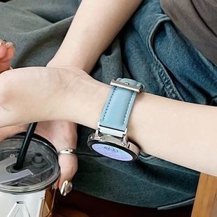 萱芊适用GT6通华为gt5表带女watch5手表gt4新款 智能watchgt5高级gt2女士gt3女运动gt小香风gt1皮秋冬 pro女款