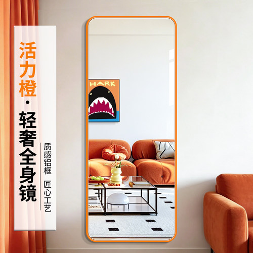 【顺丰包邮】多巴胺色全身穿衣镜
