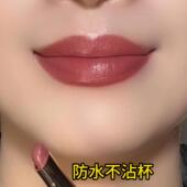 不脱色口红 口红不掉色不沾杯赤裸棕色哑光正品 李佳琪直播间价