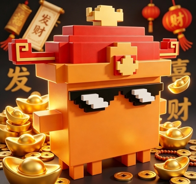 Claude周边财神3D打印模型摆件财神到吉祥物书包挂件潮玩迎财神