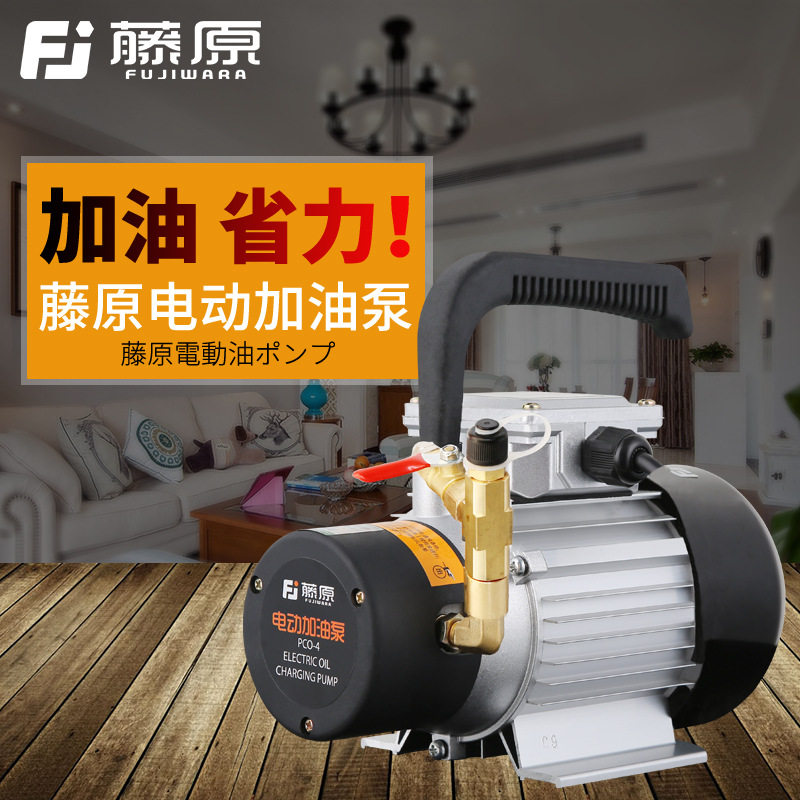 藤原中央空调电动加油泵 制冷机组冷冻机油液压油大功率抽油泵