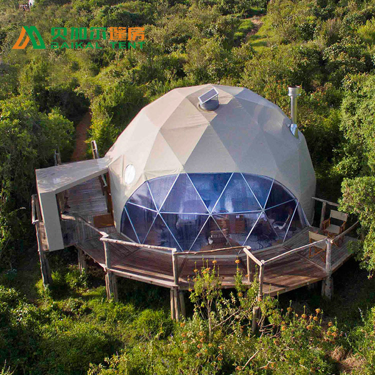 户外野奢篷 豪华星空酒店帐篷 露营民宿星级酒店篷房 透明泡泡屋