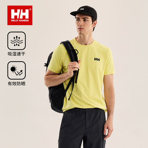HELLY HANSEN/HH 26LOGO休闲运动短袖T恤