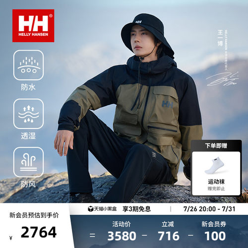 HH25秋宽松工装时尚冲锋衣