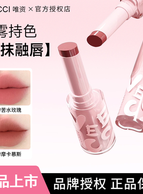 唯资固体唇泥雾面哑光口红裸色唇釉唯姿维资唇霜精华N06摩卡慕斯