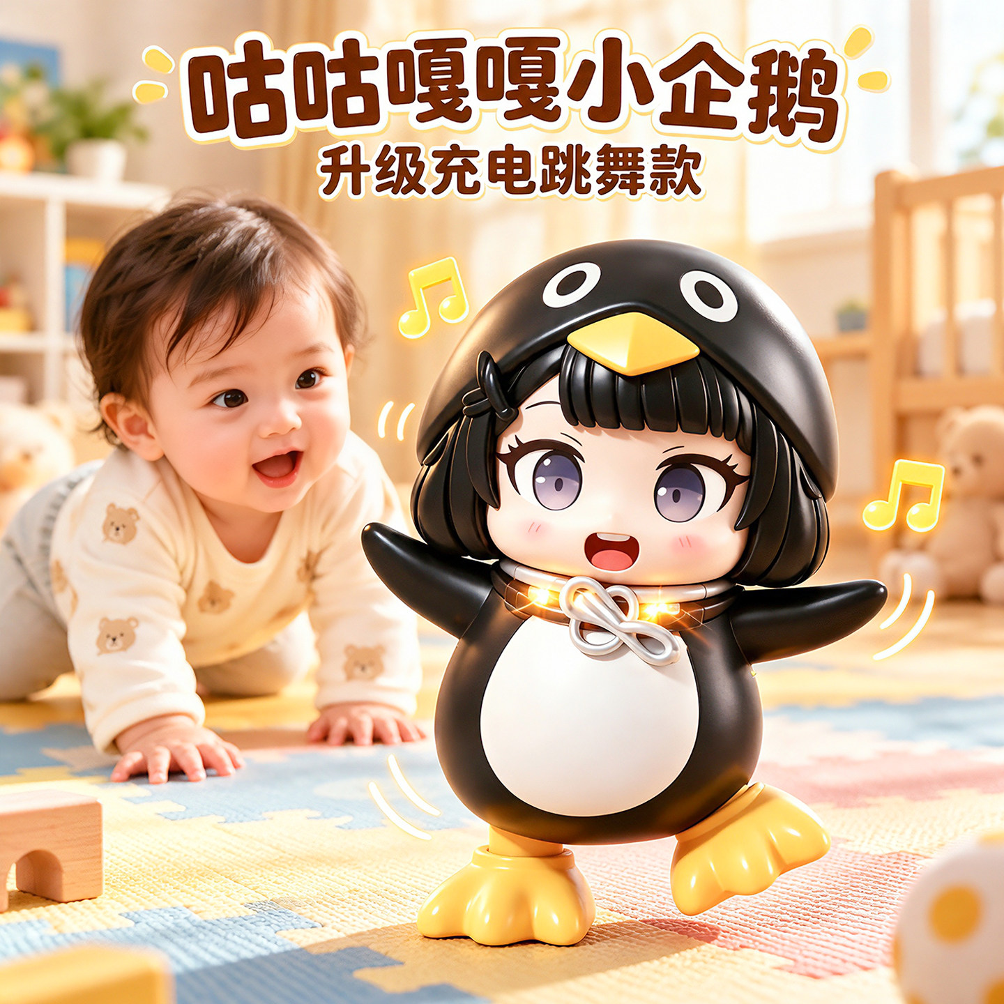 会跳舞说话的咕嘎婴幼儿学图片