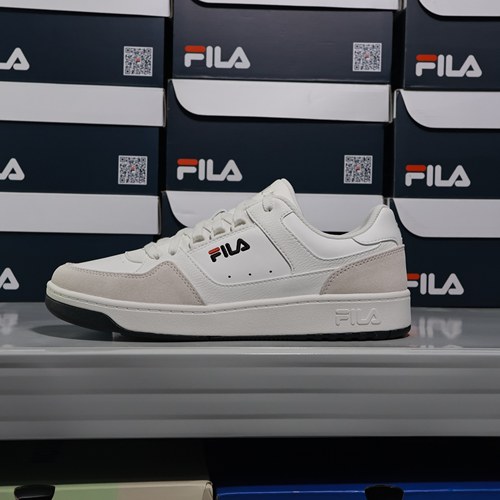 FILA 斐乐 CHIC 男板鞋 时尚 低帮 休闲鞋 百搭运动鞋圆盾鞋
