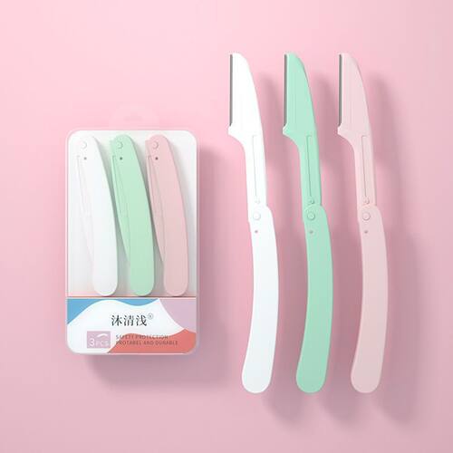 修眉刀女专用新款安全型刮眉刀眉毛刀新手初学者学生女三色修眉刀