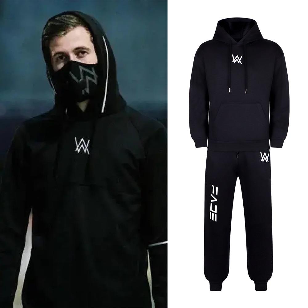 电音教主cos服艾伦沃克 战衣卫衣男连帽Alan Walker同款cosplay服