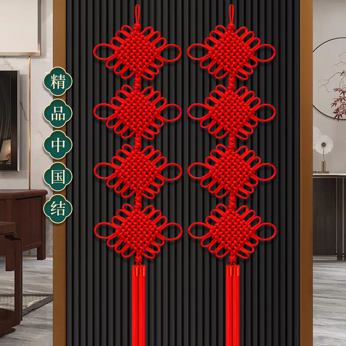 纯手工编制每一款中国结