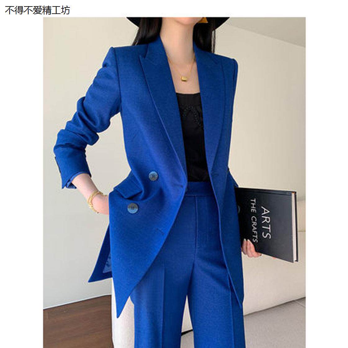 【工厂店】高级感西装套装女2023款爆款设计感小众休闲职业西服潮