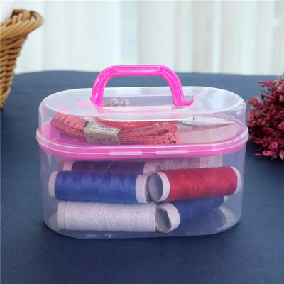 Treasure Box Portable Sewing Kit Hand Sewing Needles Embroid