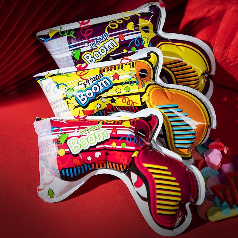 Creative Birthday Party Confetti Popper Automatic Inflating图片