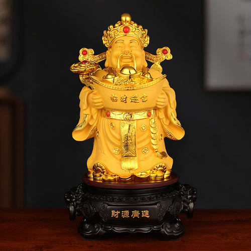 佛像供奉大号公司开业风水财神爷