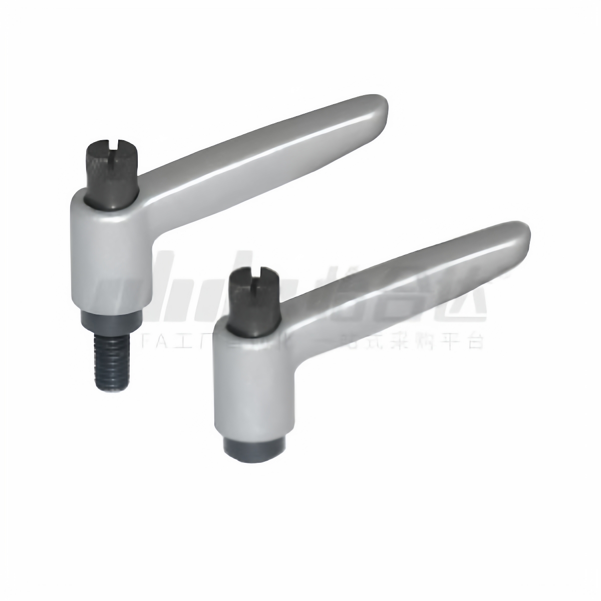 直杆形手柄按压紧定可调位型