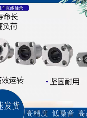反向沉孔型带法兰直线轴承LHZR LHZS LHZC6 8 10 12 13 16 20