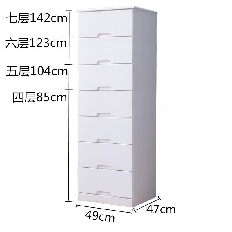 gz6m窄夹缝抽屉式收纳柜加深50/40/30cm边柜实木缝储物五斗柜小床