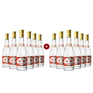 非原箱 清香型瓶装 高度纯粮 12瓶 53度黄盖玻汾475ml