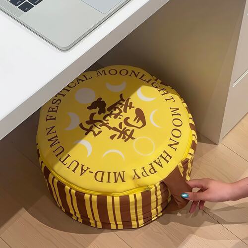二合一法兰绒毯收纳踩脚凳