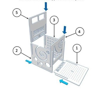 Wooden Yarn Bowl, independent station yarn rack tool box, w