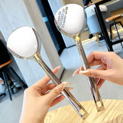 Thickened household heat-resistant stir fry shovel, portabl