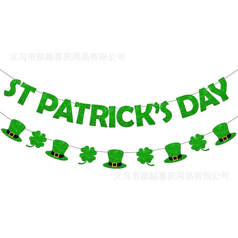 St. Patrick's Day Decoration Clover Flowers Irish Festival