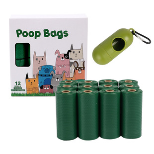 Pet Supplies PI Degradable Garbage Bag Embossed Dog Toilet