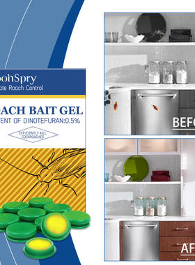 MOONSPRY Cockroach bait gel for household living room, indo