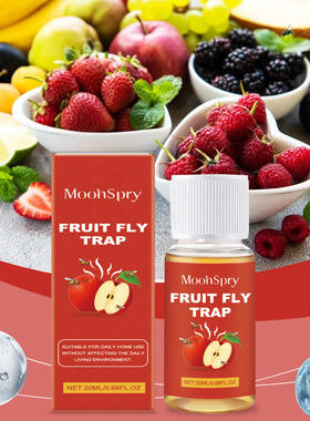 MOONSPRY fruit fly bait, fructose sorbitol formula, househo