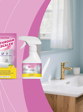 Jakehoe bathroom descaling cleaning spray to remove water s