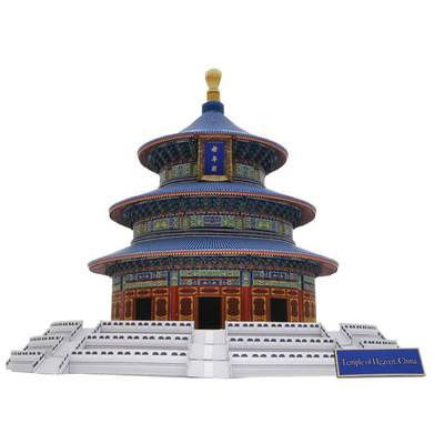 World renowned architecture, Chinese Temple of Heaven, pray