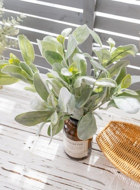 Wind 15 pieces of plant hair, water chestnut leaf simulatio