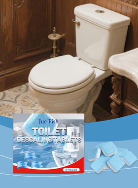 JUE FISH toilet descaling sheet, stain removal,  odor