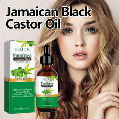 EELHOE castor oil nourishes the scalp, improves frizz and d