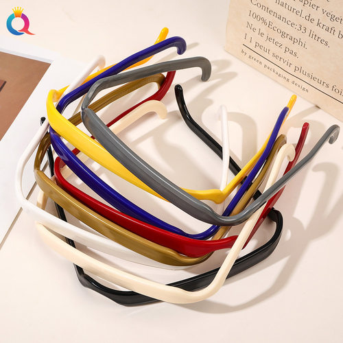 Qiyue Square Sunglasses Invisible Hair Hoop Hair Fixing Art